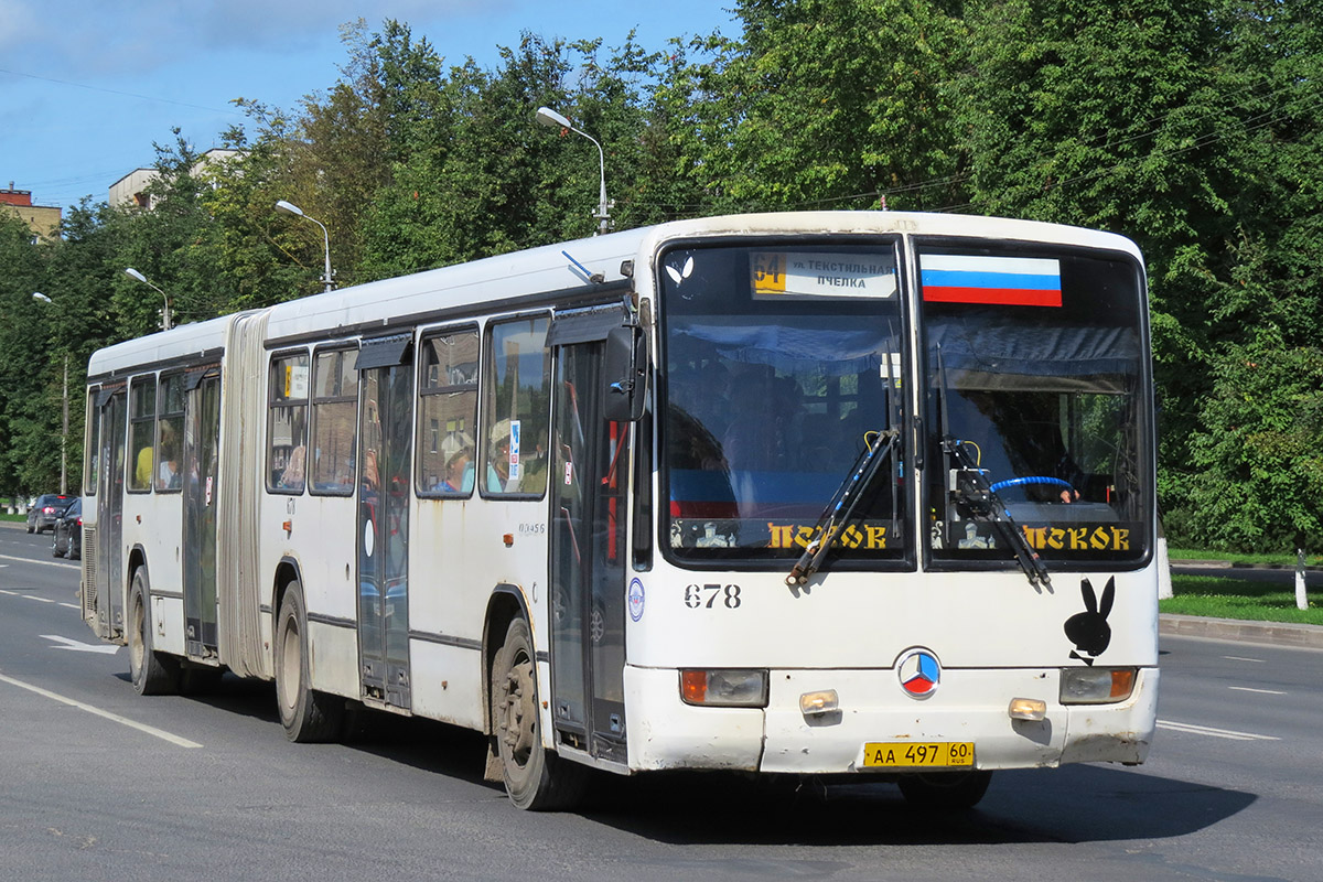 Псковская область, Mercedes-Benz O345G № 678