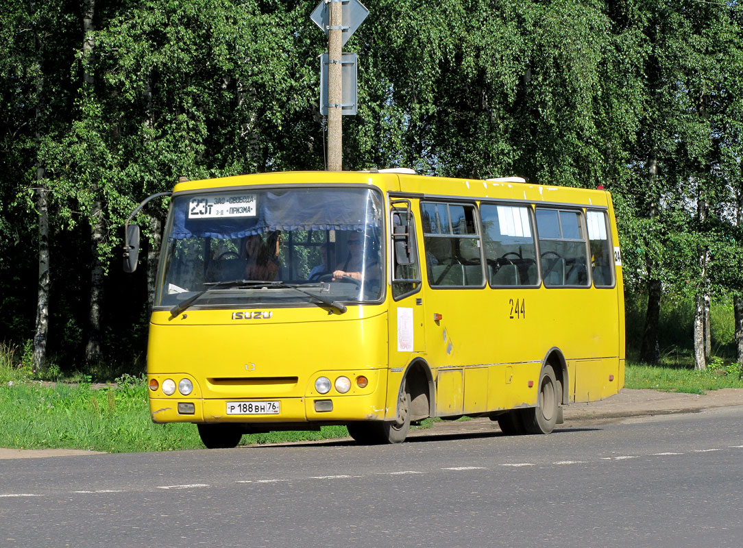 Ярославская область, ЧА A09204 № 244