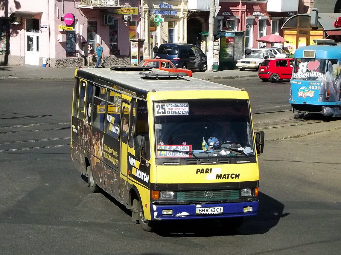 Одесская область, БАЗ-А079.24 "Мальва" № BH 8563 CI