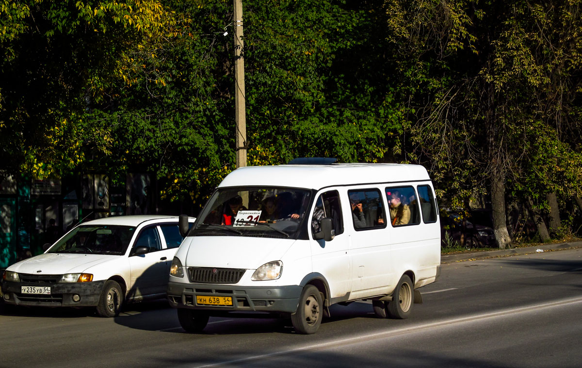 Obwód nowosybirski, GAZ-322132 (XTH, X96) Nr КН 638 54