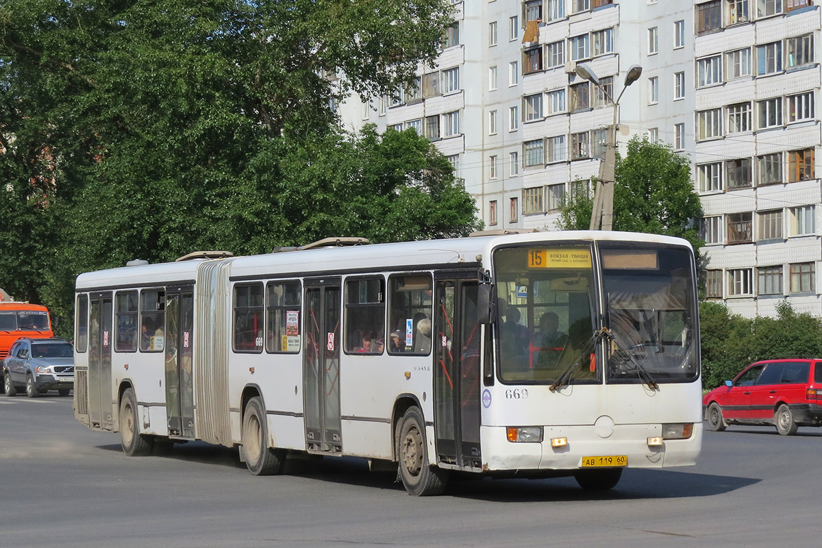 Псковская область, Mercedes-Benz O345G № 669