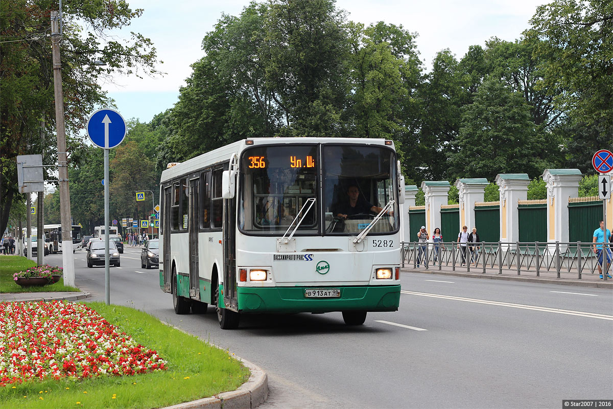 Санкт-Петербург, ЛиАЗ-5256.25 № 5282