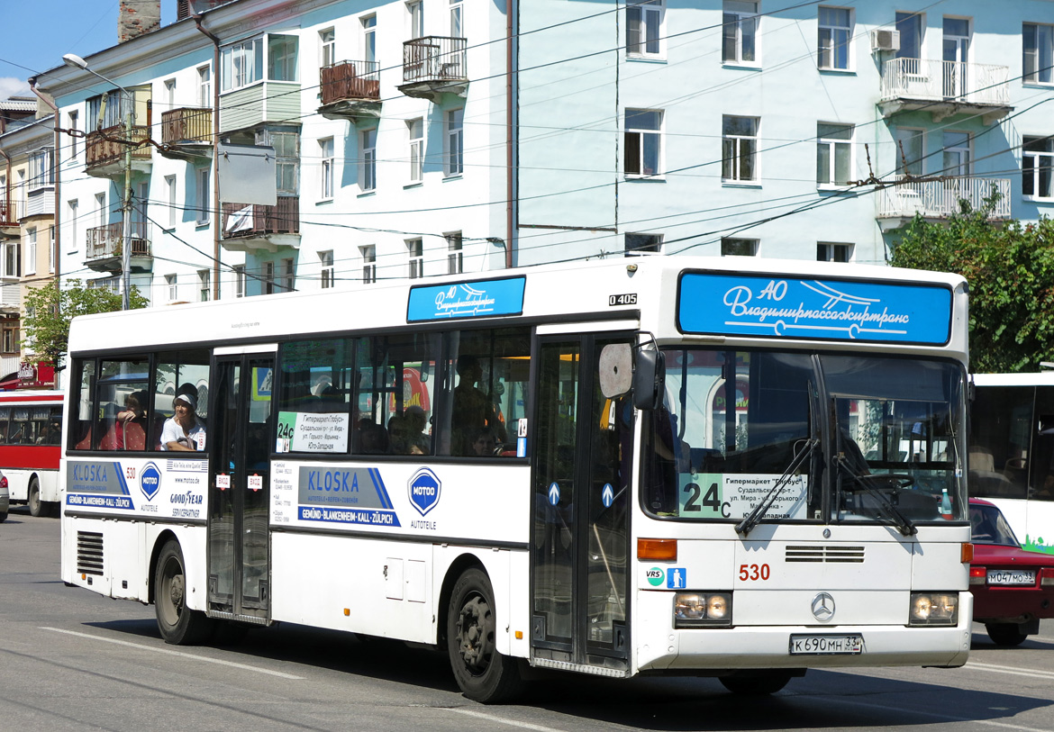 Владимирская область, Mercedes-Benz O405 № 530