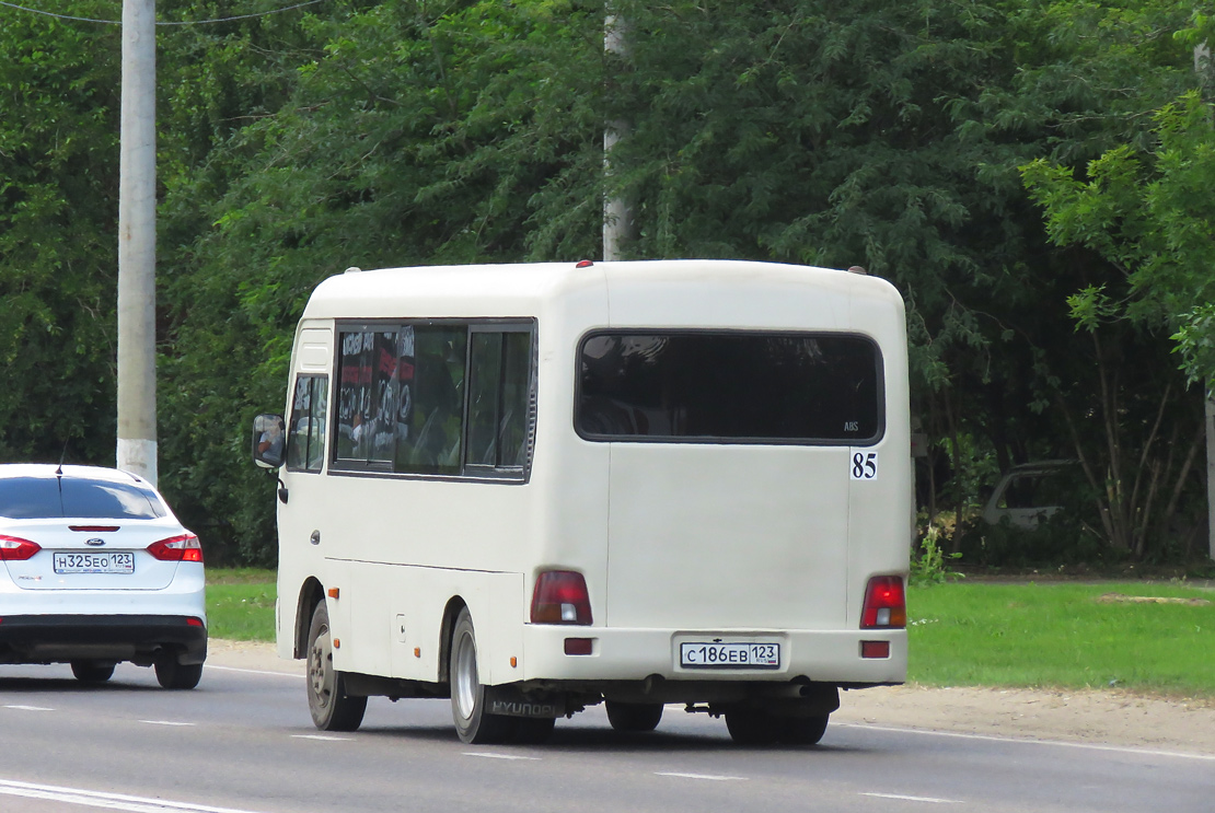 Krasnodar region, Hyundai County SWB (RZGA) # С 186 ЕВ 123