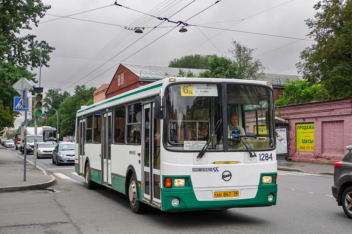 Санкт-Петербург, ЛиАЗ-5256.25 № 1284