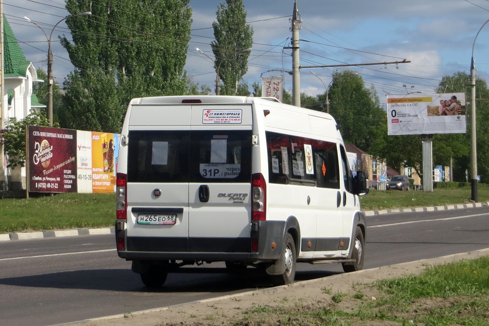 Тамбовская область, Нижегородец-FST613 (FIAT Ducato) № Н 265 ЕО 68