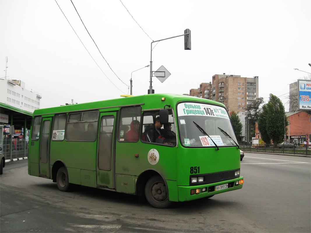 Kharkov region, Bogdan A091 № 851