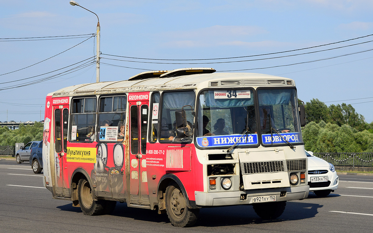 Нижегородская область, ПАЗ-32054 № В 921 ХУ 152