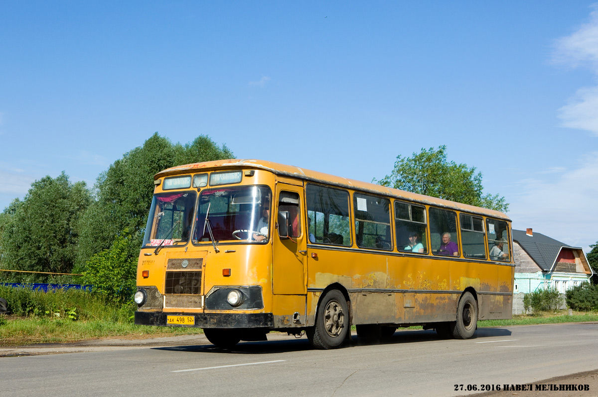 Нижегородская область, ЛиАЗ-677М № АК 498 52