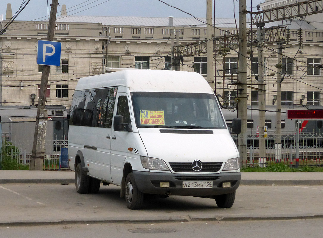 Волгоградская область, Самотлор-НН-323770 (MB Sprinter 411CDI) № А 213 МВ  134 — Фото — Автобусный транспорт