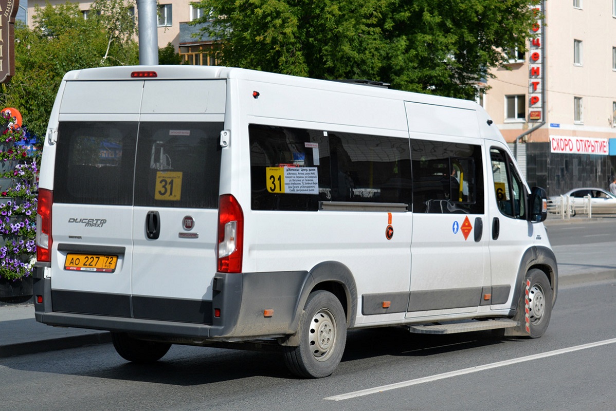 Тюменская область, Нижегородец-FST613 (FIAT Ducato) № АО 227 72