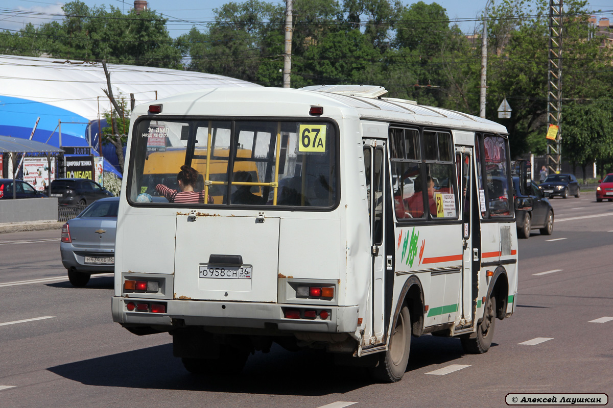 Воронежская область, ПАЗ-32054 № О 958 СН 36