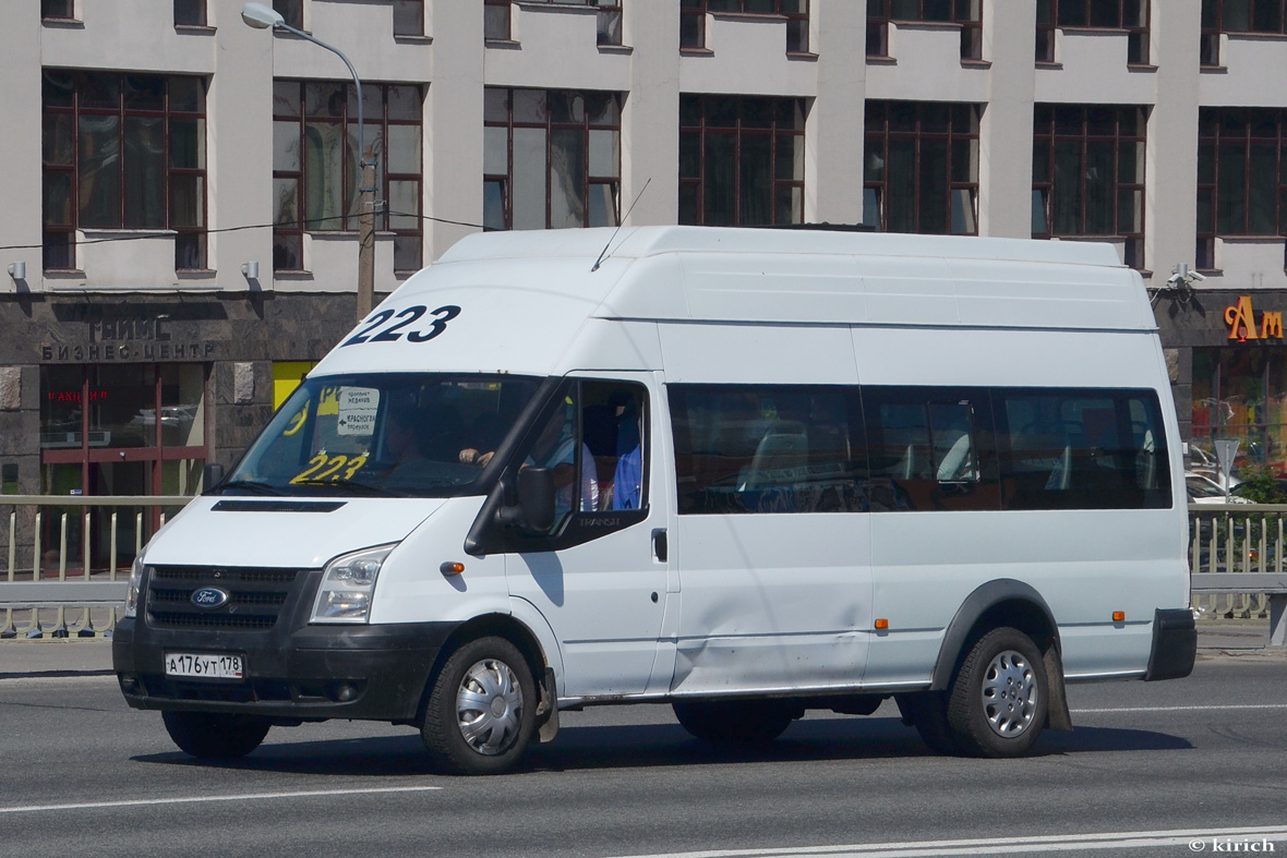 Санкт-Петербург, Нижегородец-222708  (Ford Transit) № А 176 УТ 178