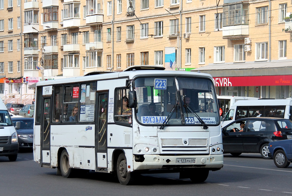 Тверская область, ПАЗ-320402-03 № К 123 РН 69