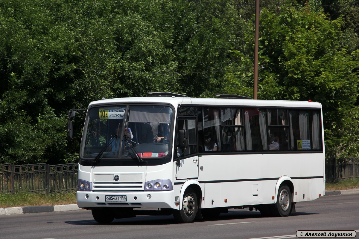 Voronezh region, PAZ-320412-04 # О 854 АА 136