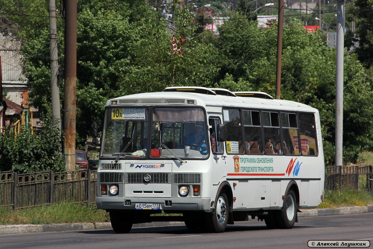 Воронежская область, ПАЗ-4234 № А 015 ВМ 777