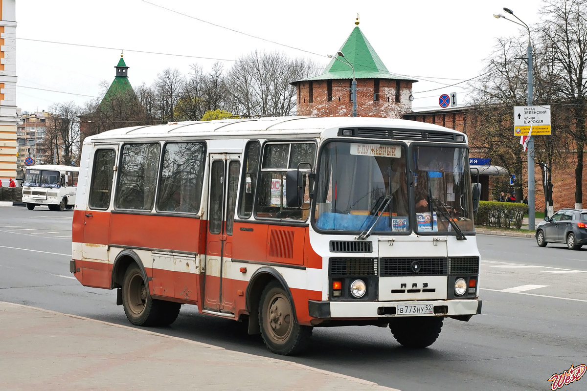 Нижегородская область, ПАЗ-3205 (00) № В 773 НУ 52