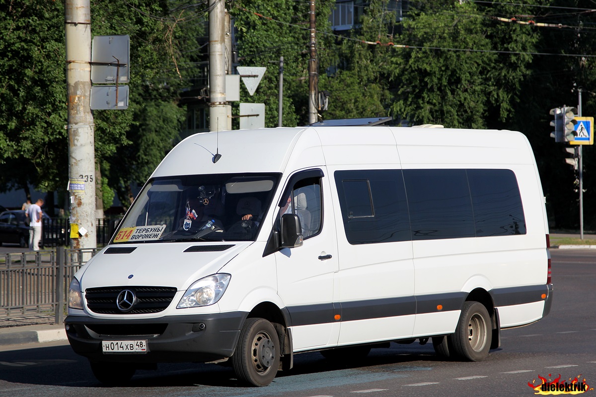 Липецкая область, Луидор-22360C (MB Sprinter) № Н 014 ХВ 48