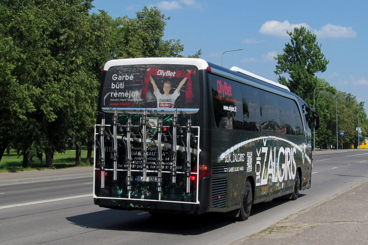 Литва, Setra S415HD № 411