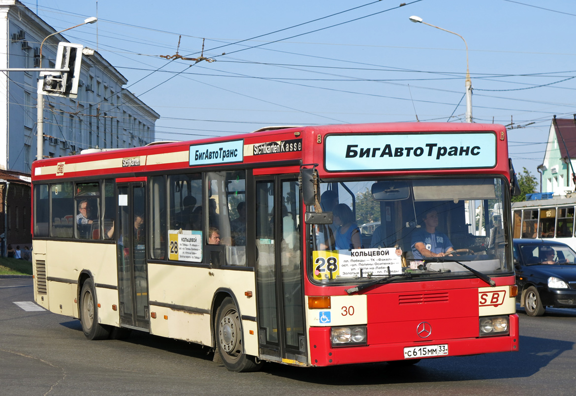 Владимирская область, Mercedes-Benz O405N2 № С 615 ММ 33