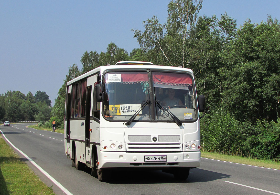 Нижегородская область, ПАЗ-320402-05 № М 537 ММ 152