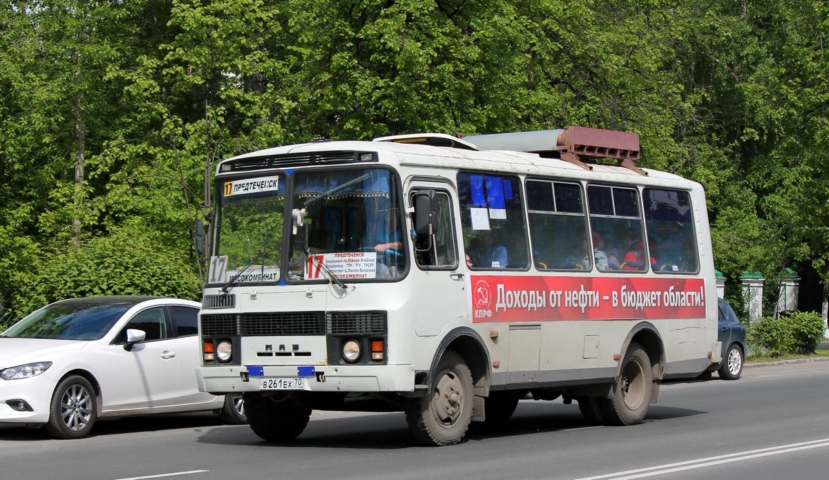 Томская область, ПАЗ-32054 № В 261 ЕХ 70