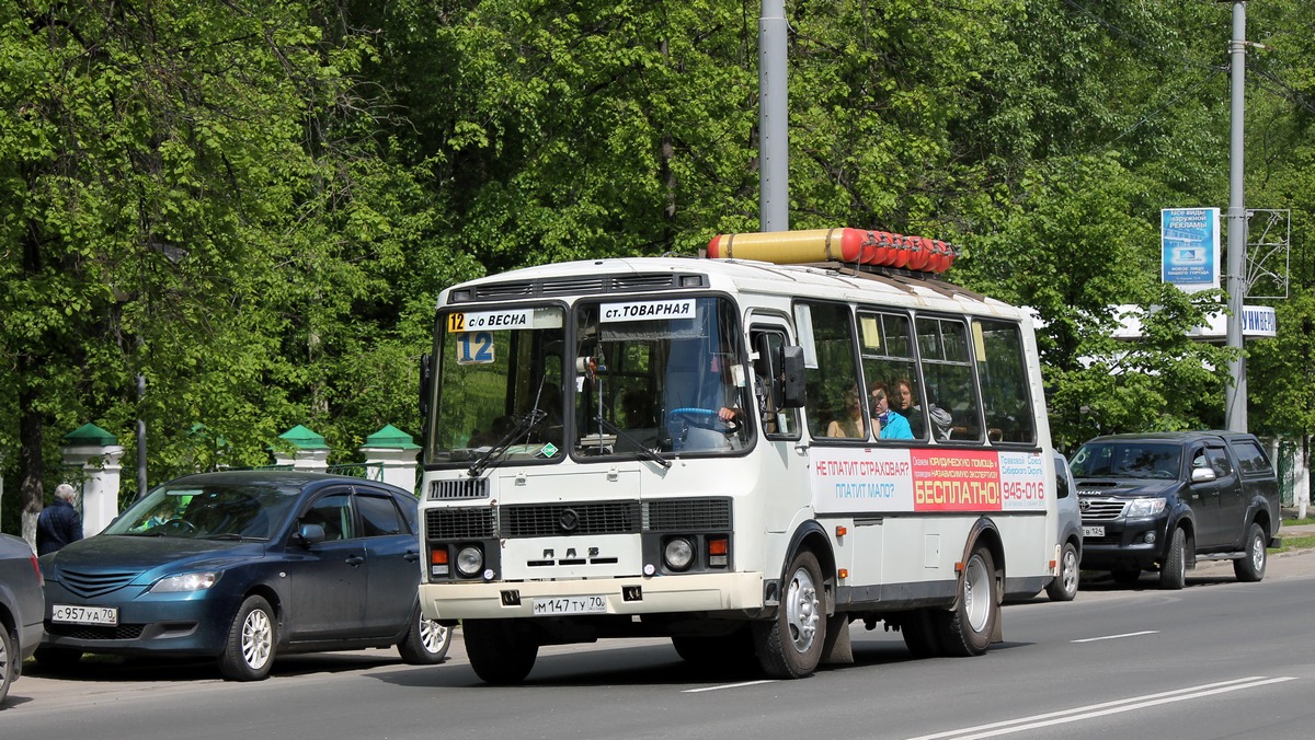 Томская область, ПАЗ-32054 № М 147 ТУ 70