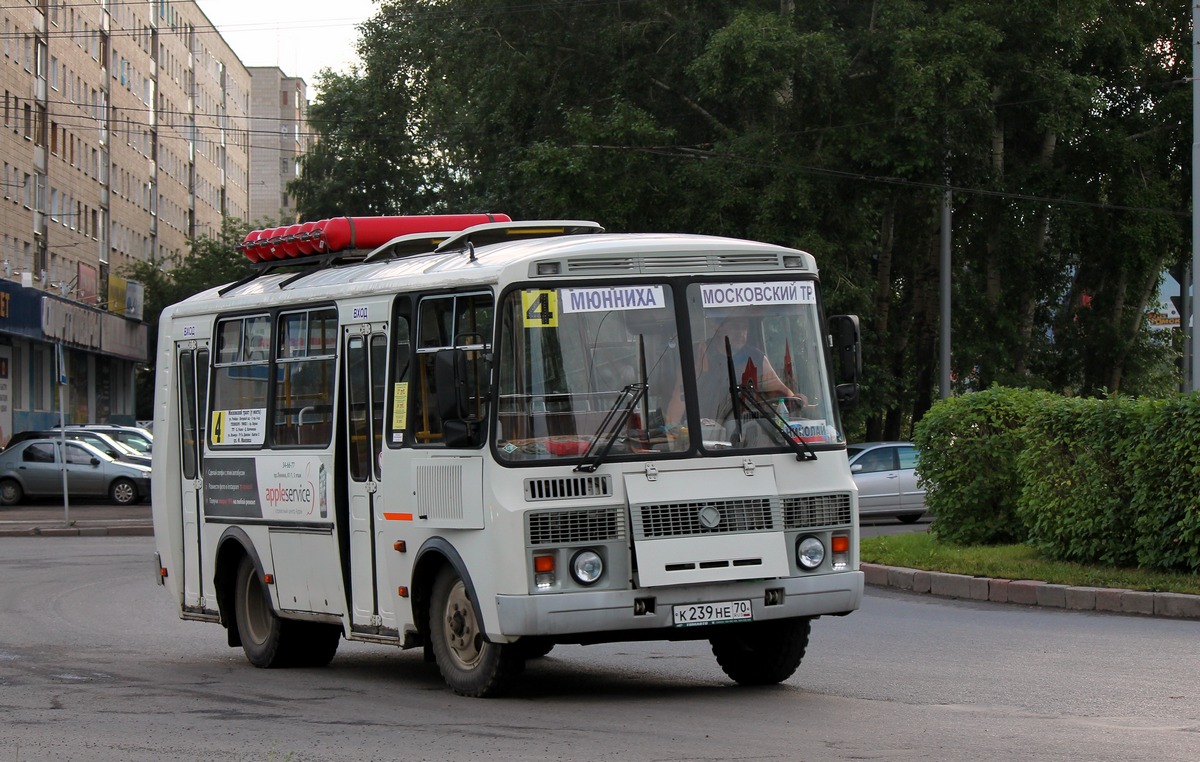 Томская область, ПАЗ-32054 № К 239 НЕ 70