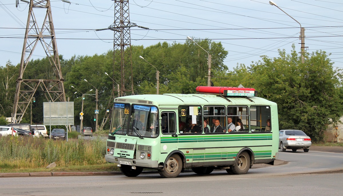 Томская область, ПАЗ-32054 № О 550 ХВ 70