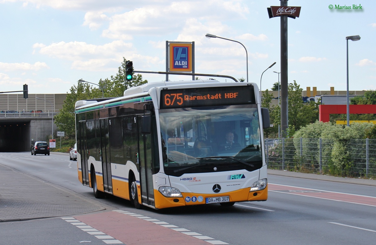 Гессен, Mercedes-Benz Citaro C2 № 307