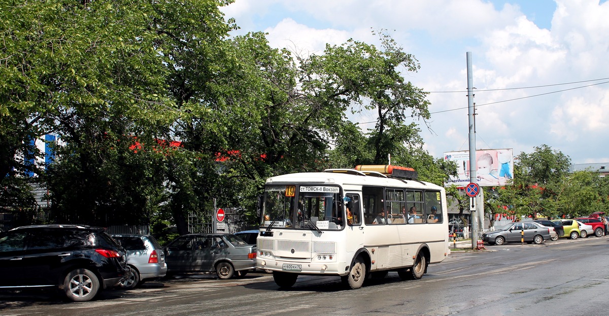 Томская область, ПАЗ-32054 № К 600 КН 70