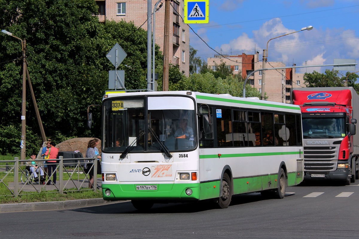 Санкт-Петербург, ЛиАЗ-5293.53 № 3584