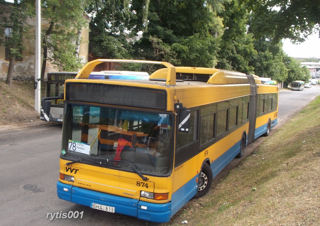 Литва, Heuliez GX417 GNV № 874