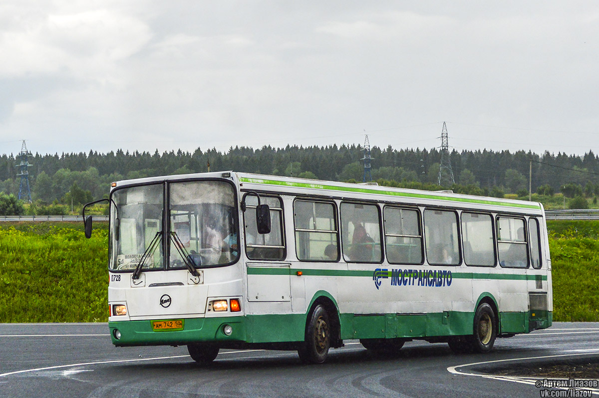Moscow region, LiAZ-5256.25 # 0728