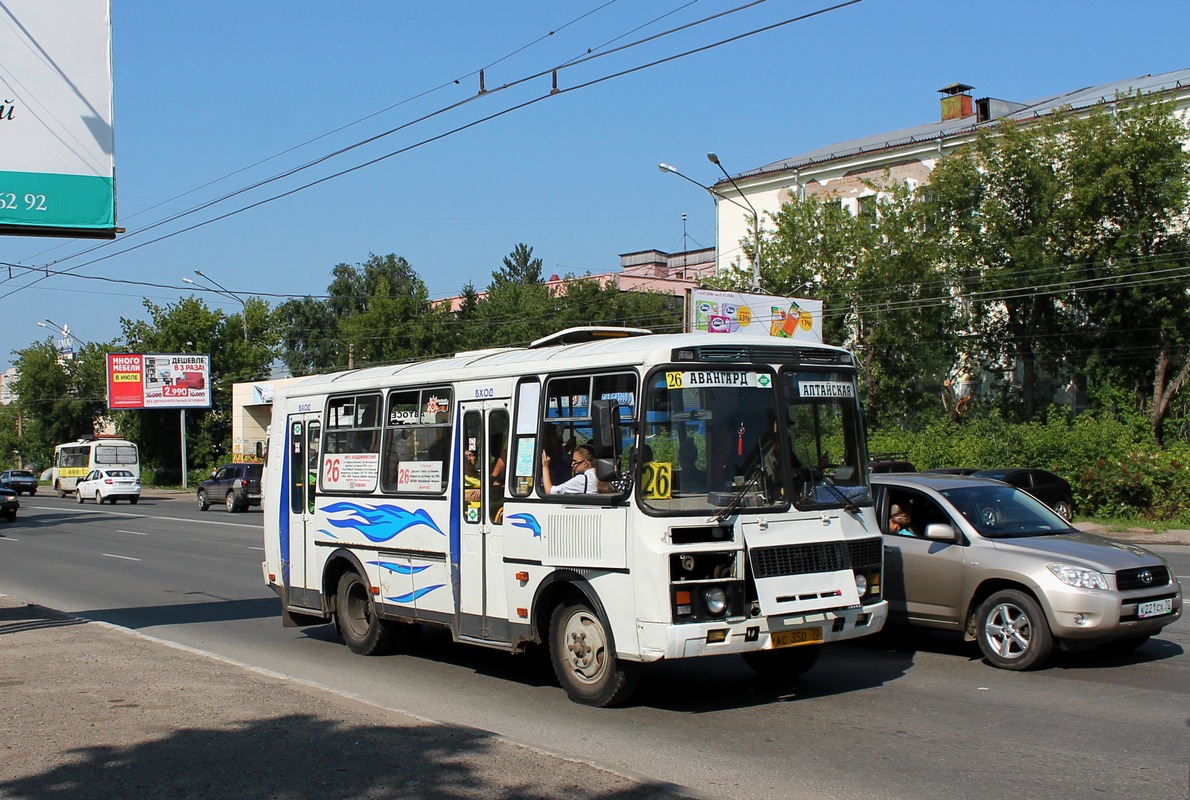 Томская область, ПАЗ-32054 № АС 350 70