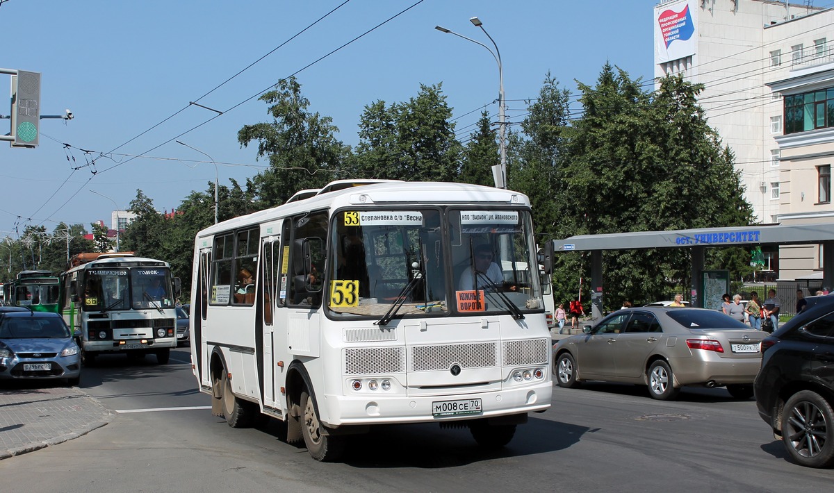 Томская область, ПАЗ-32054 № М 008 СЕ 70