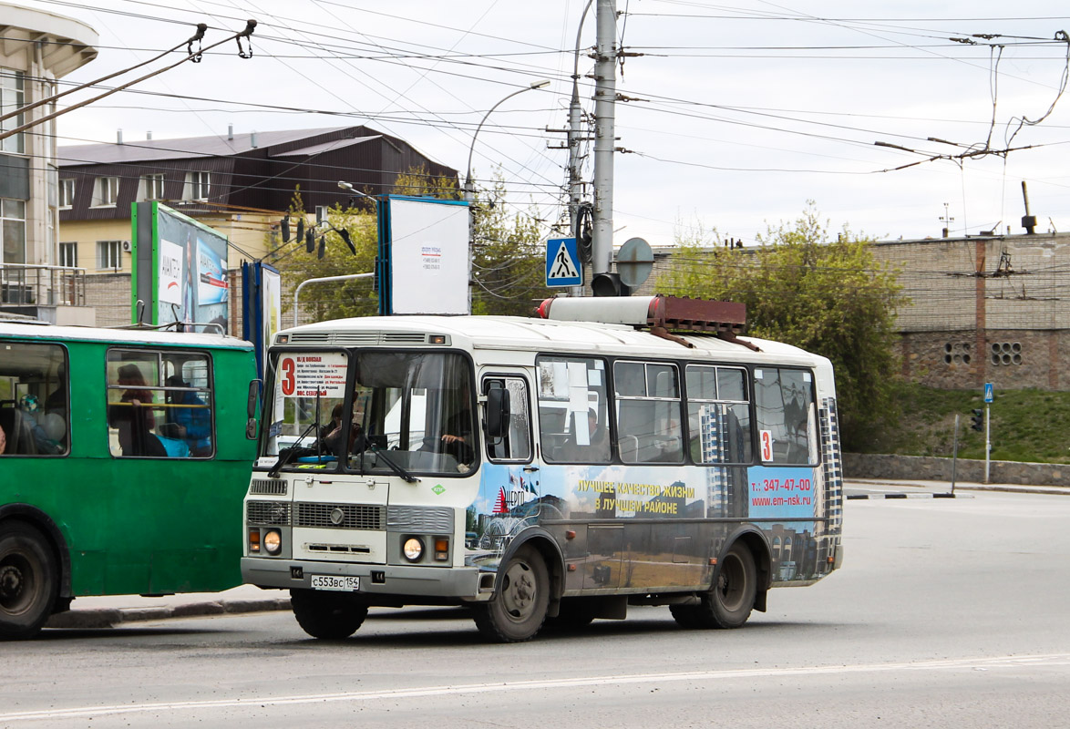 Новосибирская область, ПАЗ-32054 № С 553 ВС 154