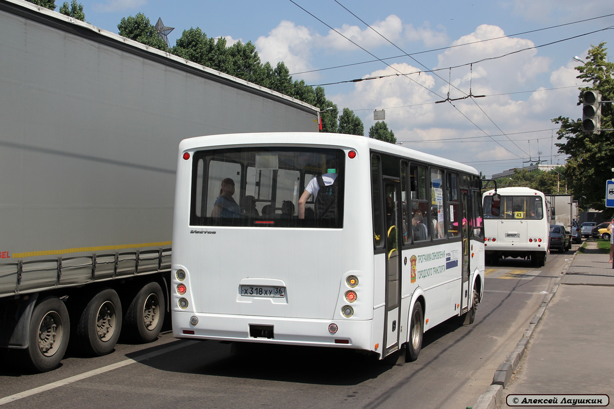 Воронежская область, ПАЗ-320412-05 "Вектор" № Х 318 ХУ 36