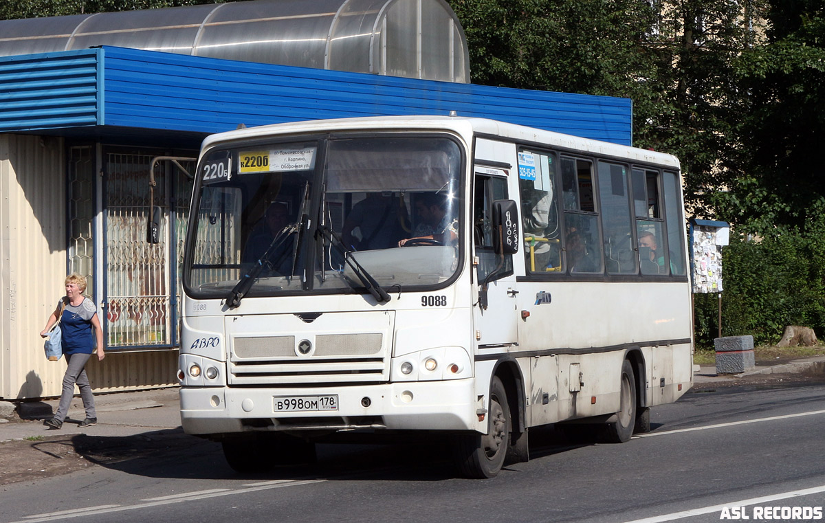 Санкт-Петербург, ПАЗ-320402-05 № 9088