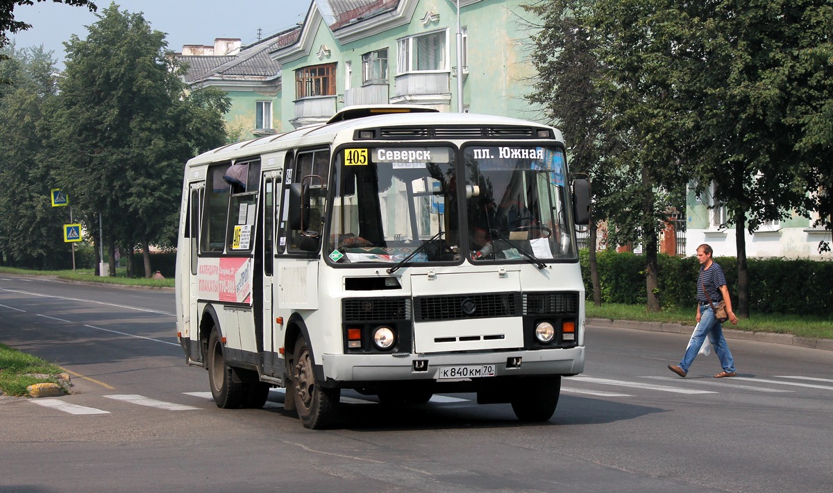 Томская область, ПАЗ-32054 № К 840 КМ 70