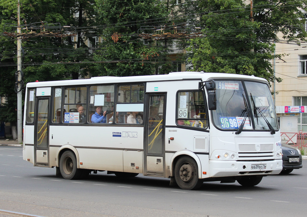 Ярославская область, ПАЗ-320412-05 № В 639 ВО 76