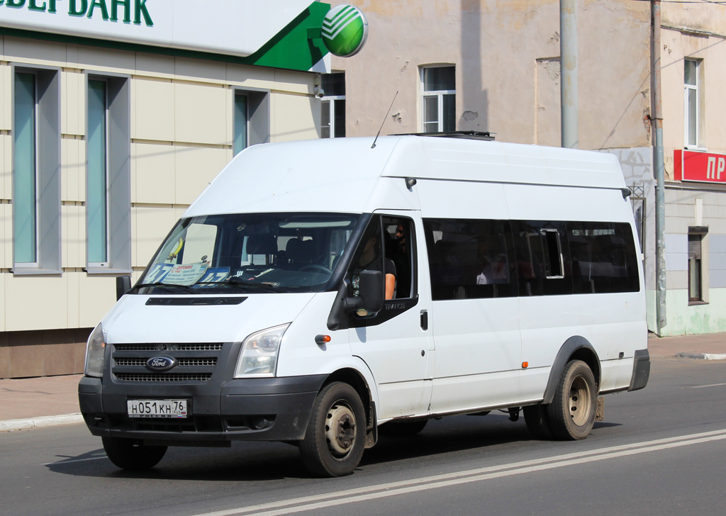 Ярославская область, Нижегородец-222708  (Ford Transit) № Н 051 КН 76