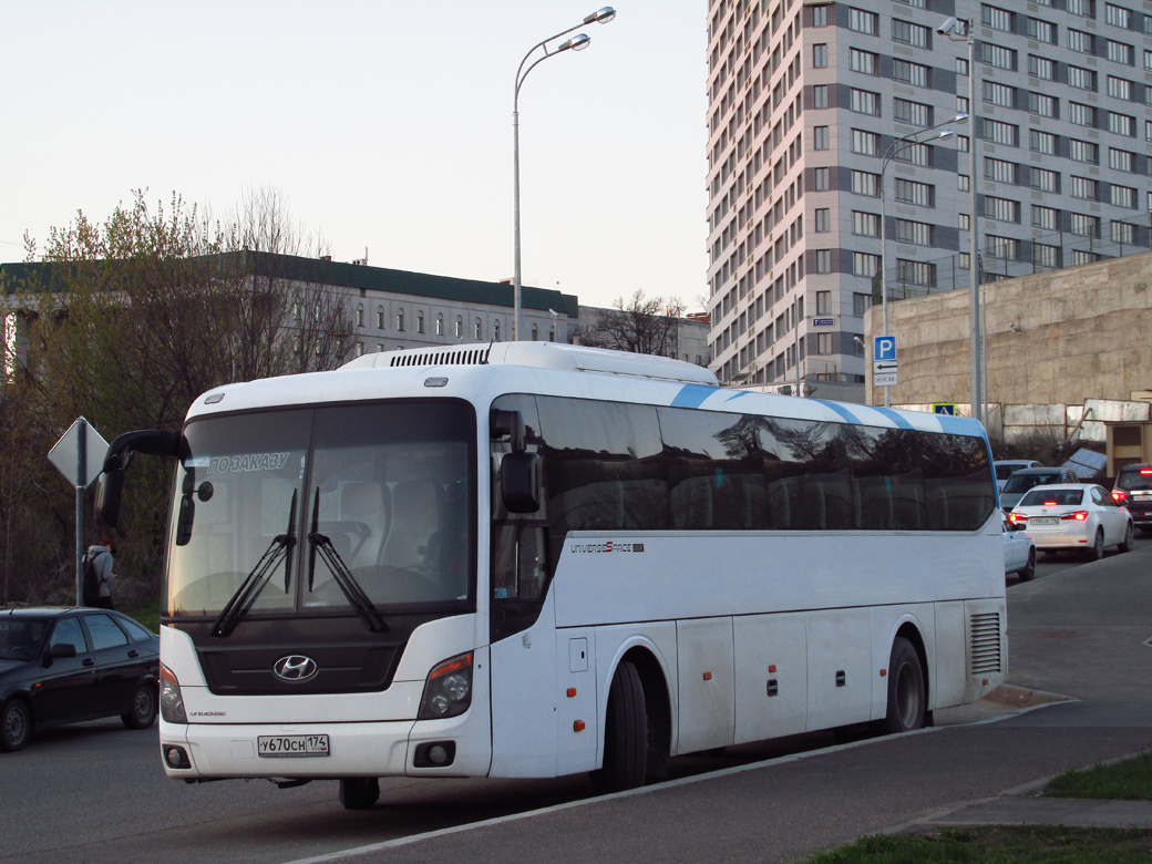 Челябинская область, Hyundai Universe Space Luxury № У 670 СН 174