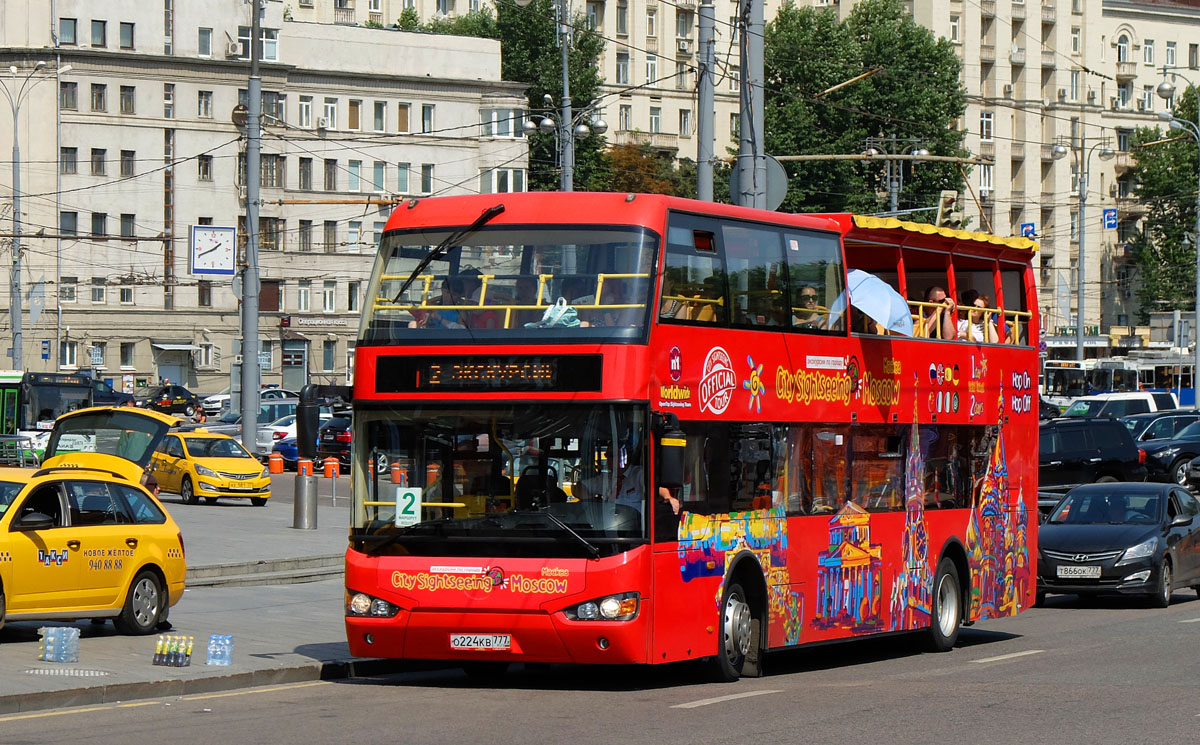 Москва, Higer KLQ6109GS № О 224 КВ 777