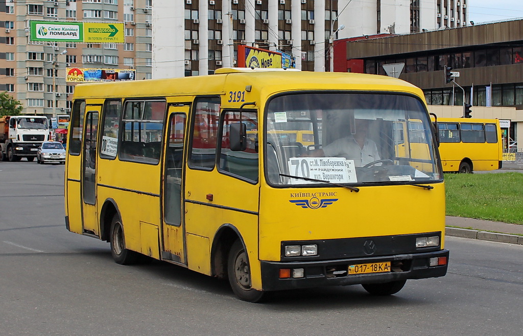 Киев, Богдан А091 № 3191