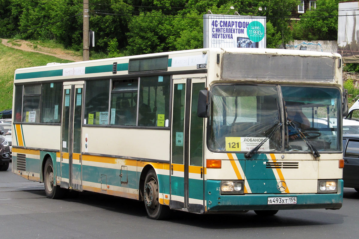 Perm region, Mercedes-Benz O405 # А 493 ХТ 159