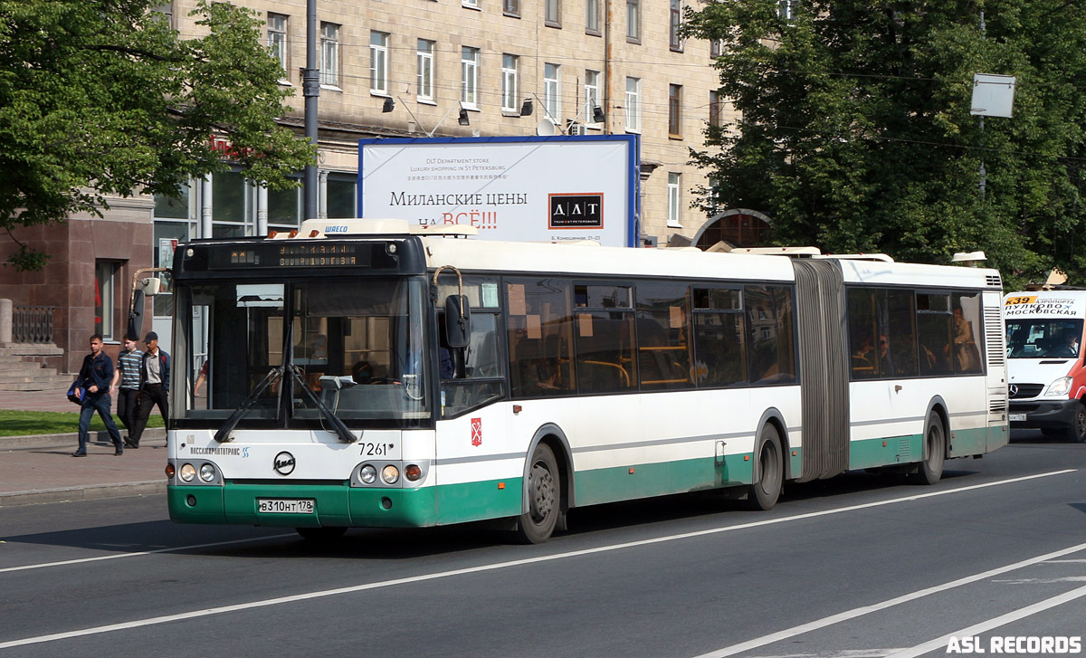 Санкт-Петербург, ЛиАЗ-6213.20 № 7261