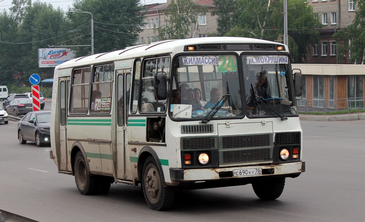 Томская область, ПАЗ-32054 № С 690 КУ 70