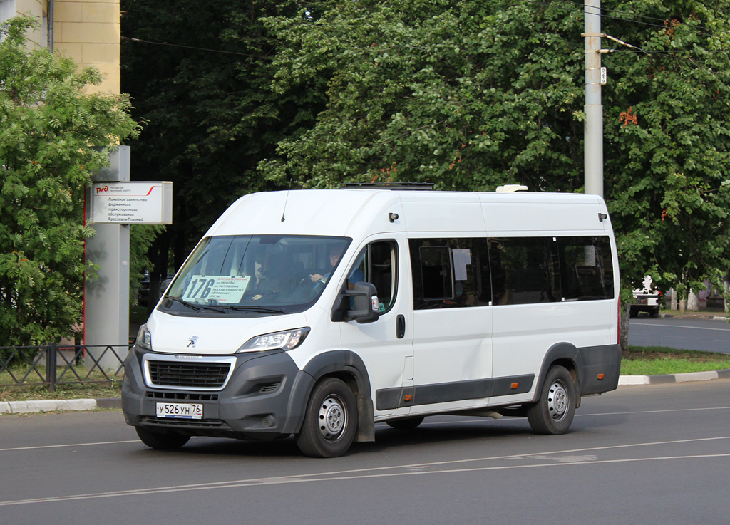 Ярославская область, Автодом-22080* (Peugeot Boxer) № У 526 УН 76