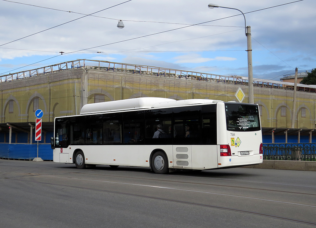 Санкт-Петербург, MAN A21 Lion's City NL313 CNG № 7584